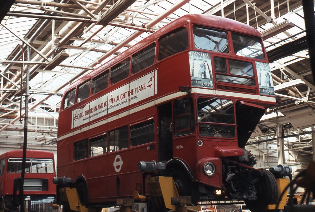 Aldenham Bus Overhaul Works This is how the last one hundr… Flickr