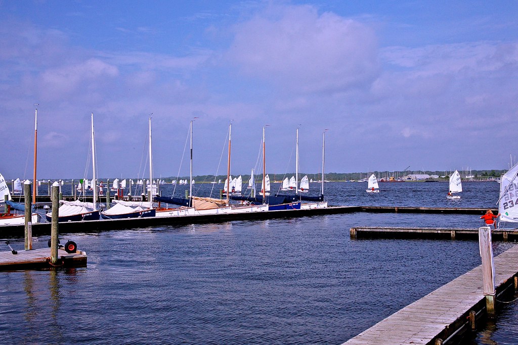 Barnegat Bay in Mantoloking, NJ The Mantoloking Yacht Club… Flickr