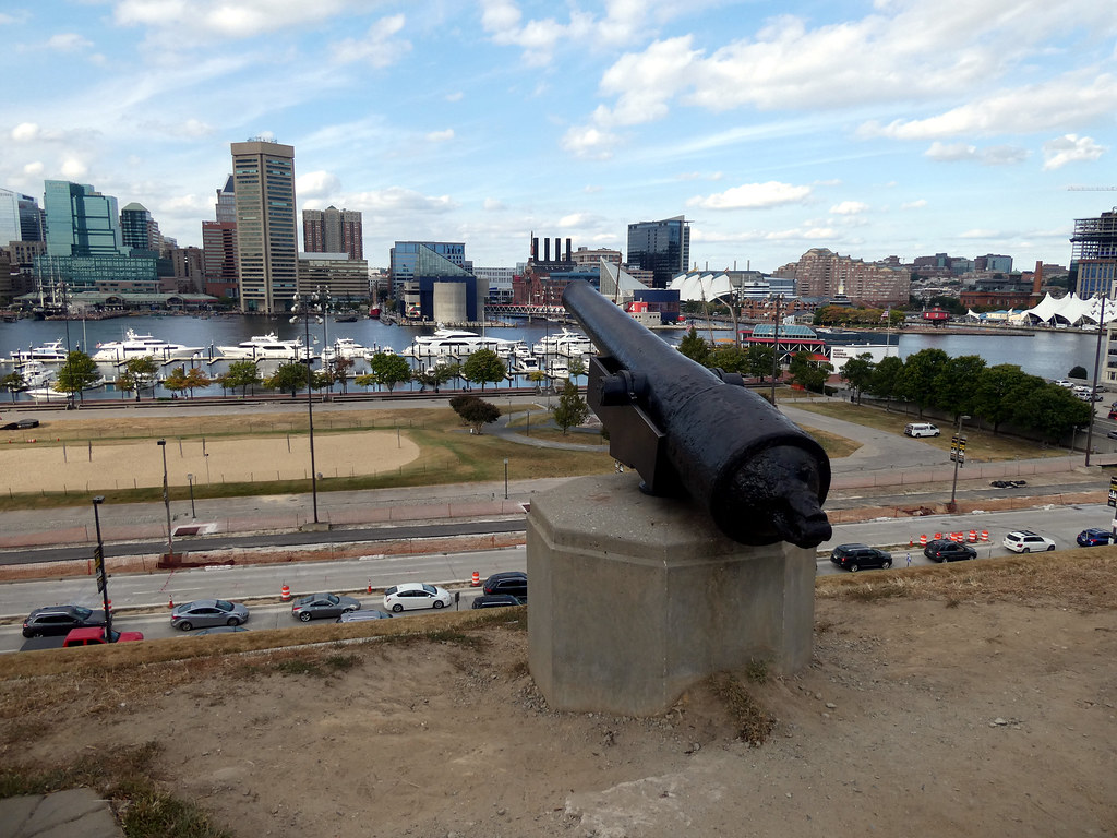 View from Federal Hill Park Baltimore, MD Pauline Zinn Flickr