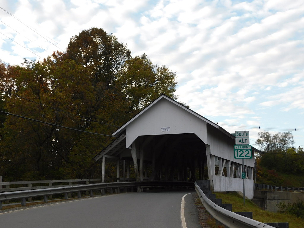 Millers Run Covered Bridge Lyndon Center, Vermont Construc… Flickr