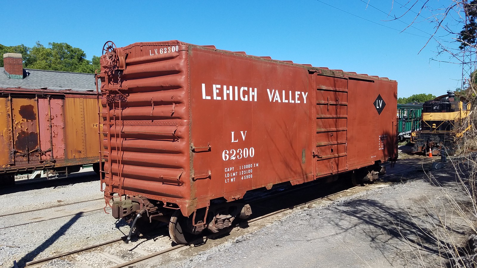 Lehigh Valley Boxcar 62300 Flickr