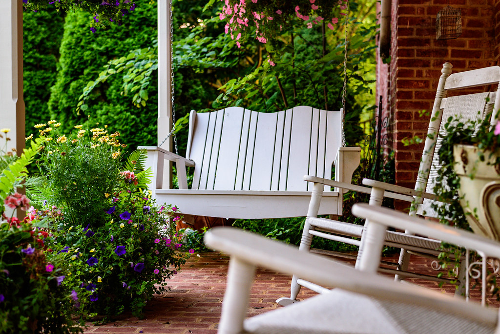 Stoney Creek Bed and Breakfast Back Porch Swing Michael Folger Flickr