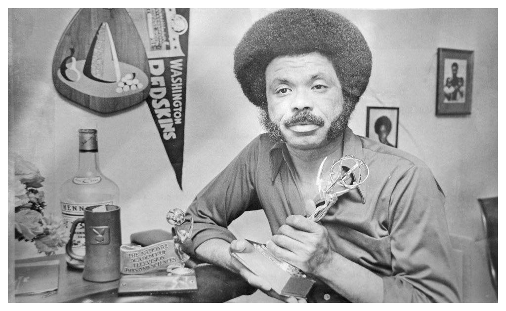 Petey Greene with his two Emmys 1974 a photo on Flickriver