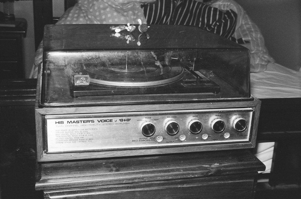 His Master's Voice record player Camera used Beirette vsn… Flickr