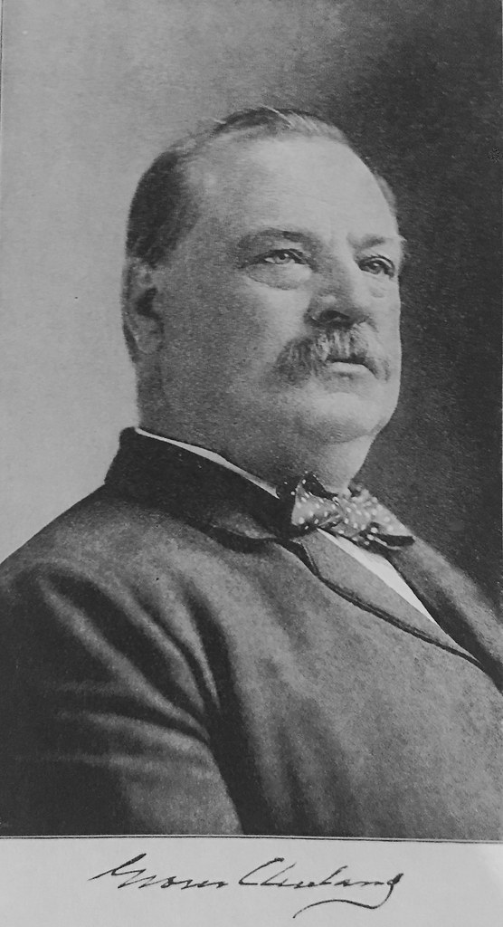 US President Grover Cleveland a photo on Flickriver