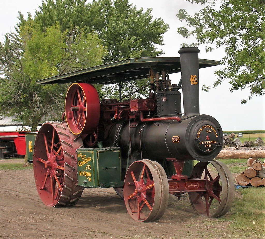 Keck-Gonnerman | Keck-Gonnerman Steam Traction Engine, built… | Flickr
