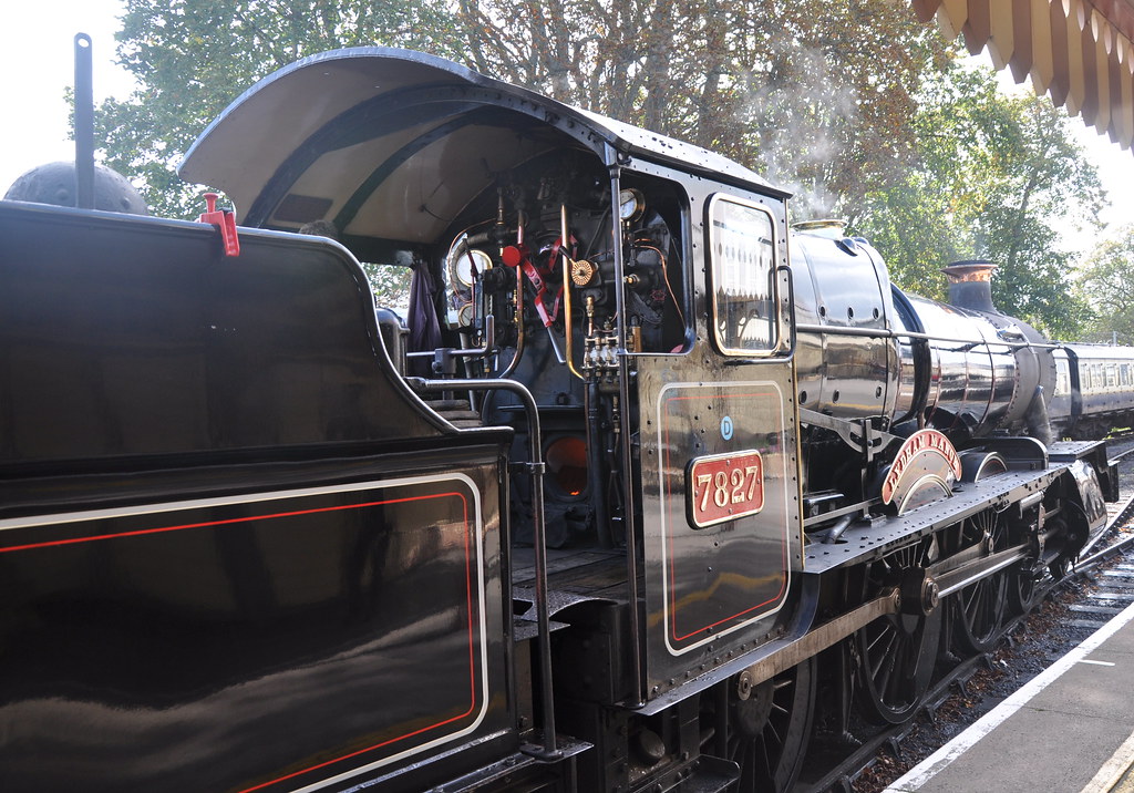 GWR Manors Class 7827 Lydham Manor Dartmouth Steam Railway… Flickr
