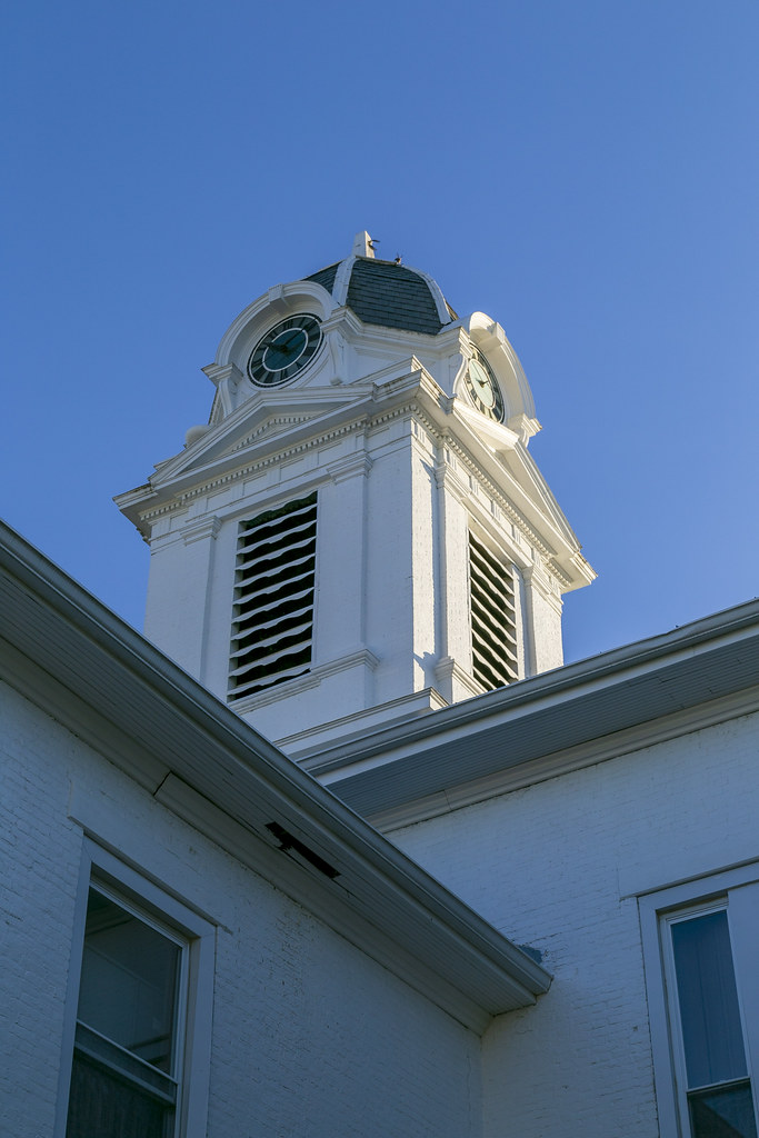 Clock Tower, Bath County Courthouse — Owingsville, Kentuck… Flickr