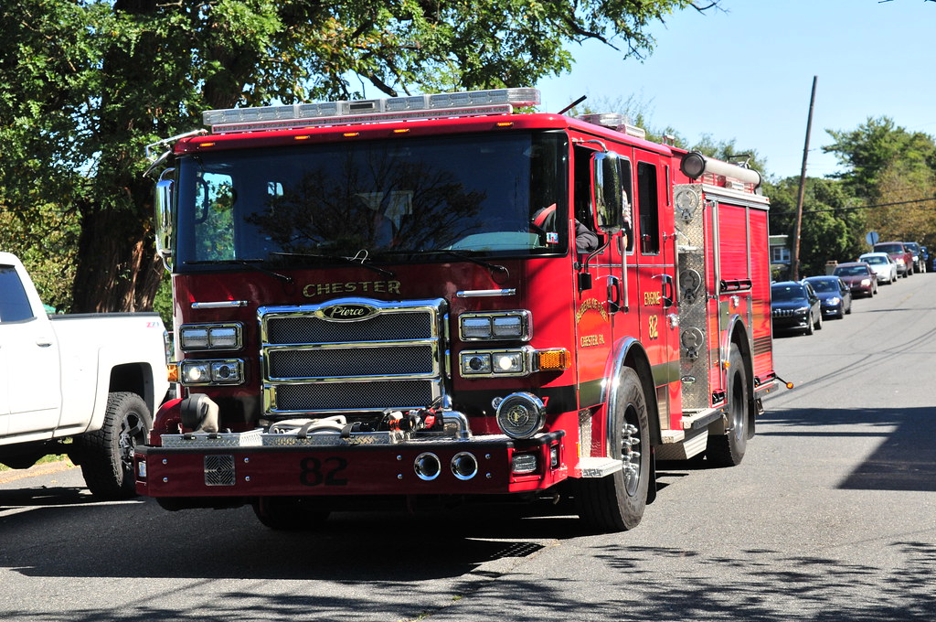 Chester Fire Department Engine 82 2017 Pierce Enforcer Triborough