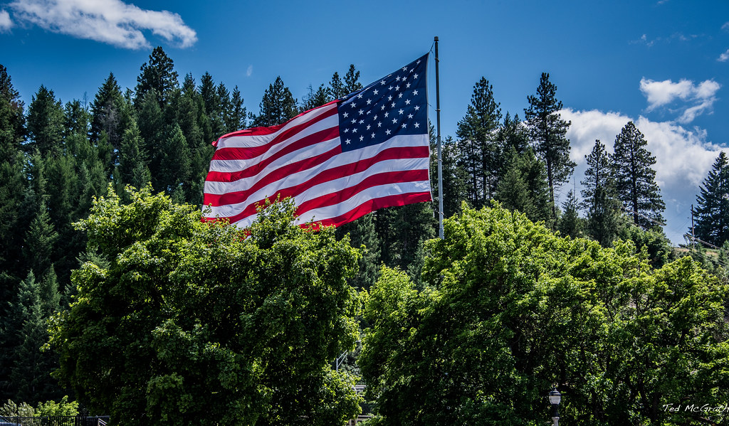 2019 Road Trip 152 Bonners Ferry 2 Flag Up Flickr