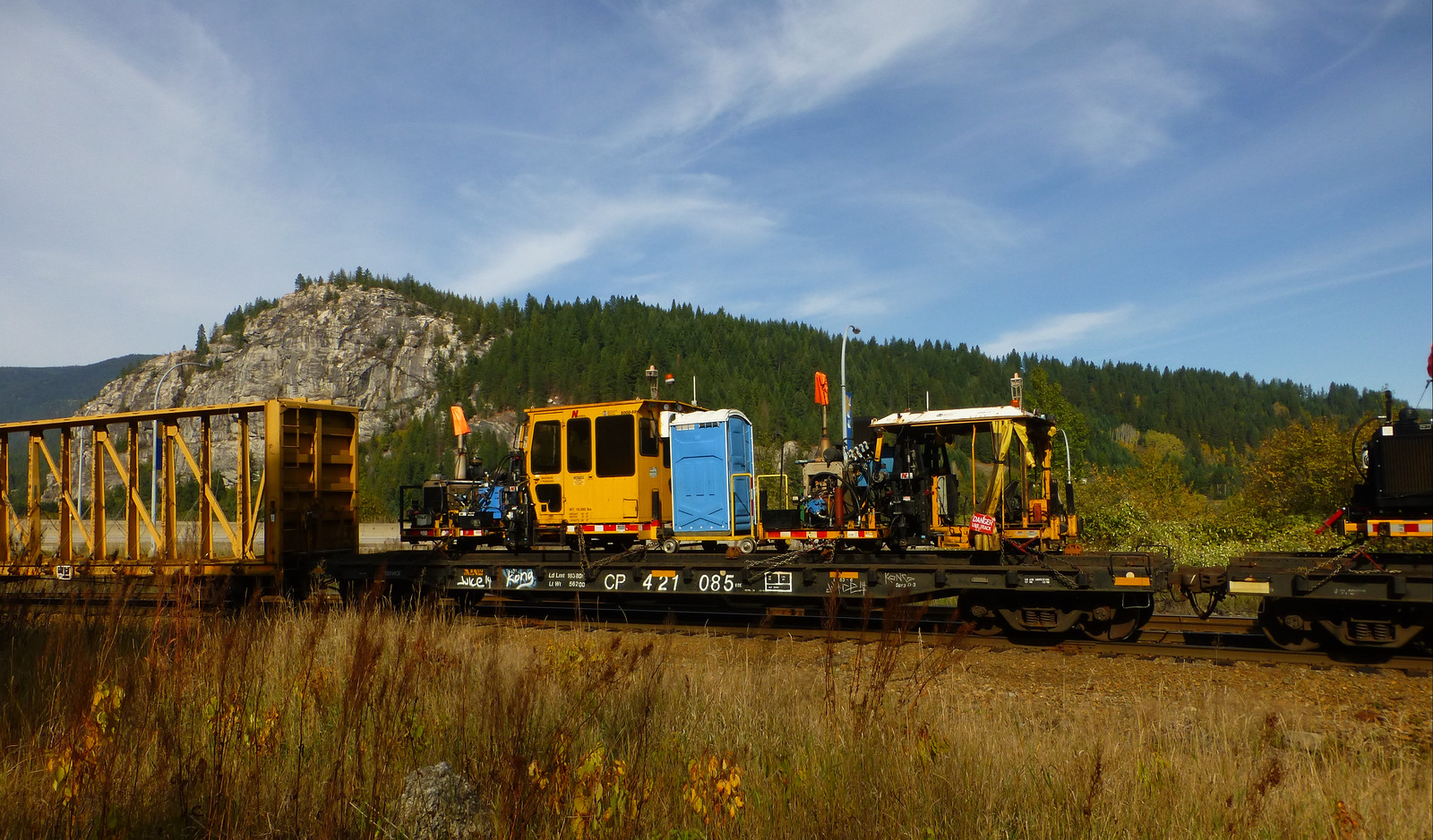 CPR MOW Crew Equipment Castlegar BC Railyard Flickr