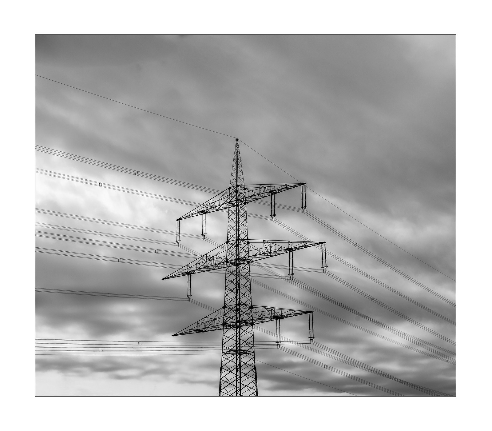 cables , pylônes et cheminées 1 Flickr