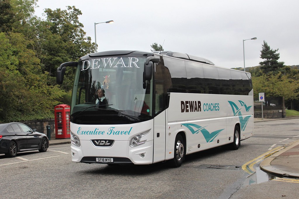 Dewar Coaches Dewar Coaches, Falkirk, VDL Futura 2 SF18 MY… Flickr
