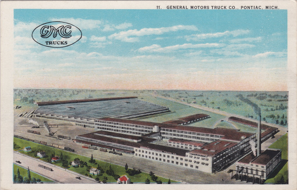 SE Detroit Pontiac MI AUTOMOTIVE TRUCK & BUS HISTORY ORIGI… Flickr