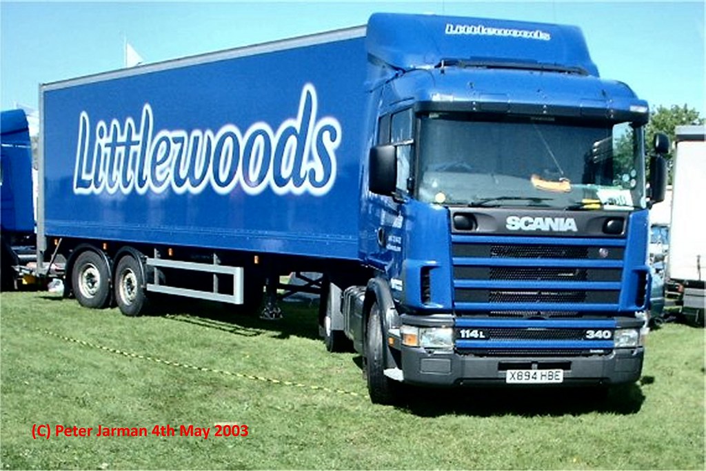 X894 HBE X894 HBE Littlewoods Scania R.114L340 4x2 tr… Flickr