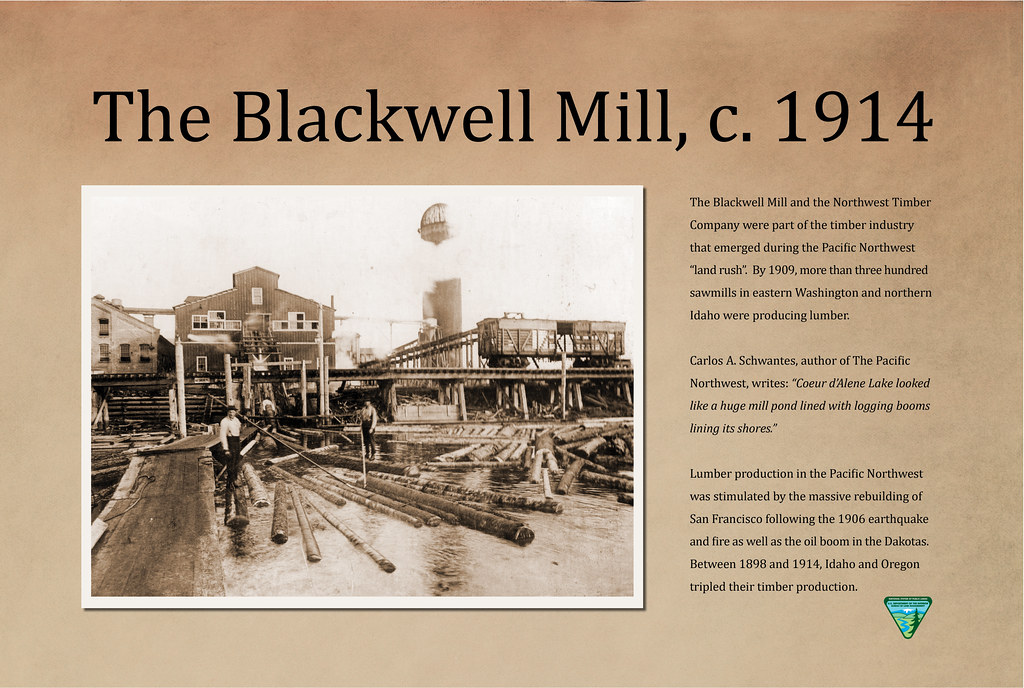 BLM_ID_CDA_Blackwell_Island_Sign4 "The Blackwell Mill and … Flickr