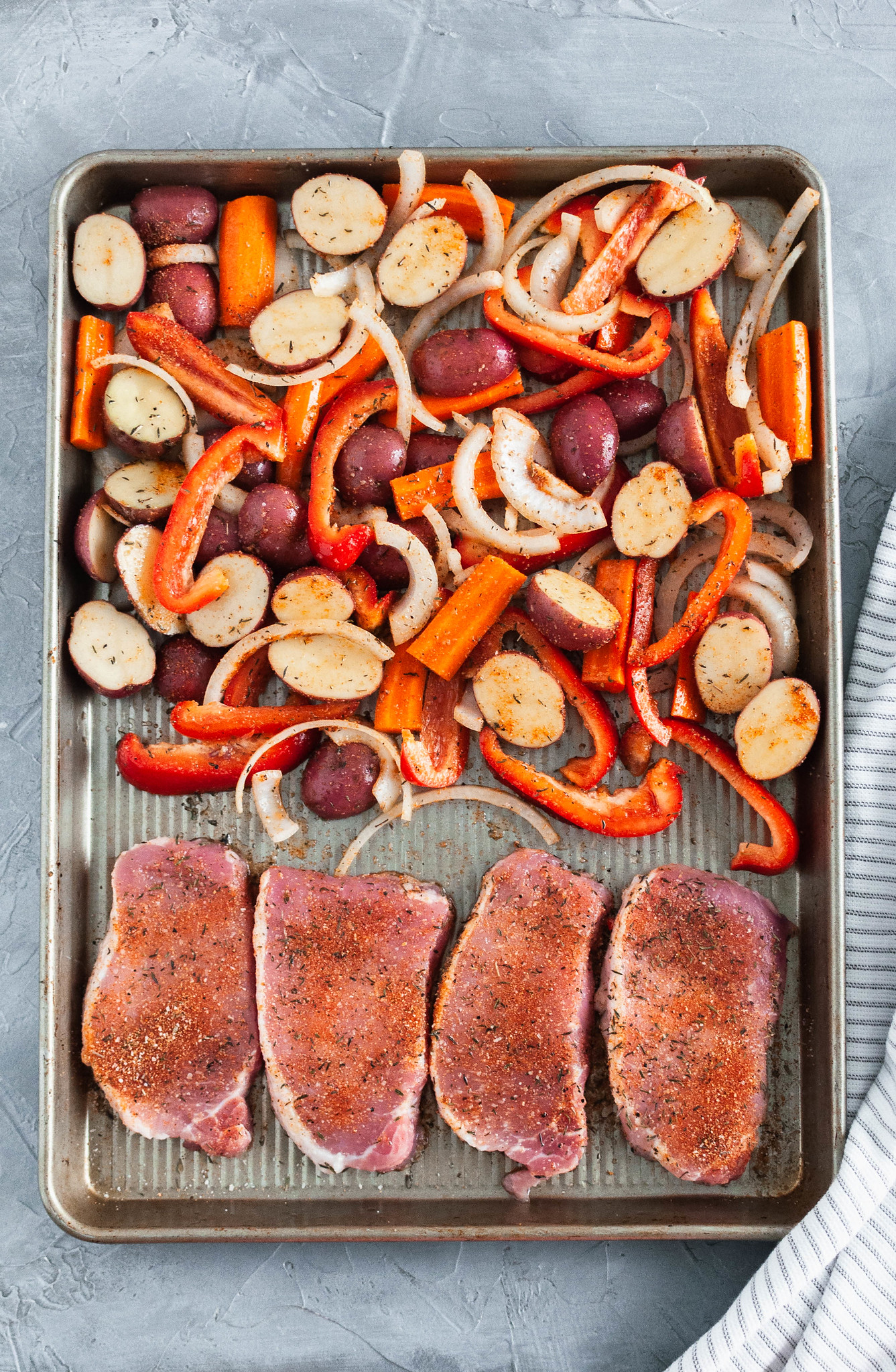 Sheet Pan Pork Chops and Vegetables Meg's Everyday Indulgence