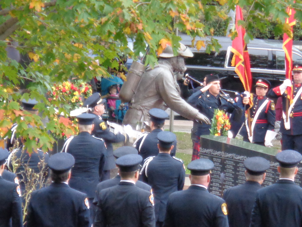 2019 October Ontario Fire Fighter Memorial Flickr