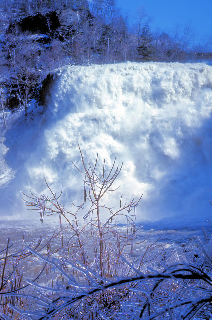 155 Fall Creek and Ithaca Falls, Ithaca, NY. Early spring … Flickr
