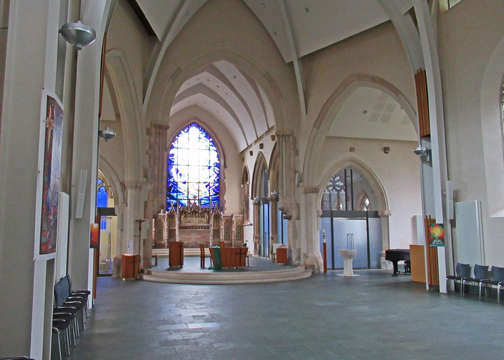 Erdington, Birmingham, St Barnabas The nave cleared of cha… Flickr
