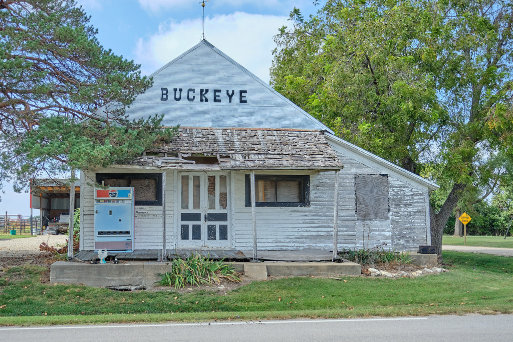 Buckeye, Kansas Former store at Buckeye Corners, Kansas. L… Flickr