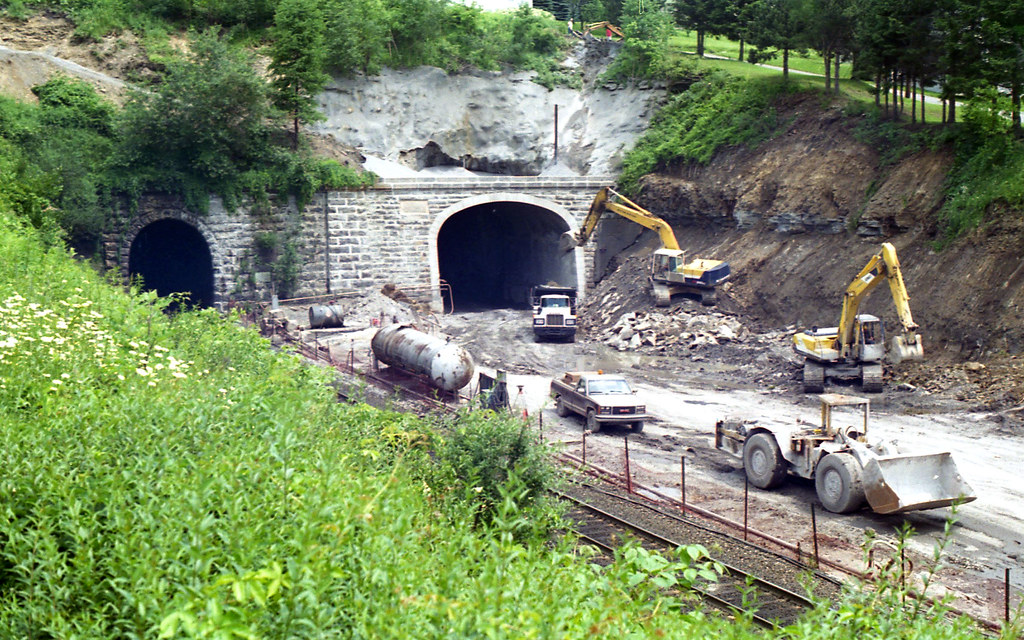 Tunnel Enlargement Workers in Gallitzin, Pennsylvania, wor… Flickr
