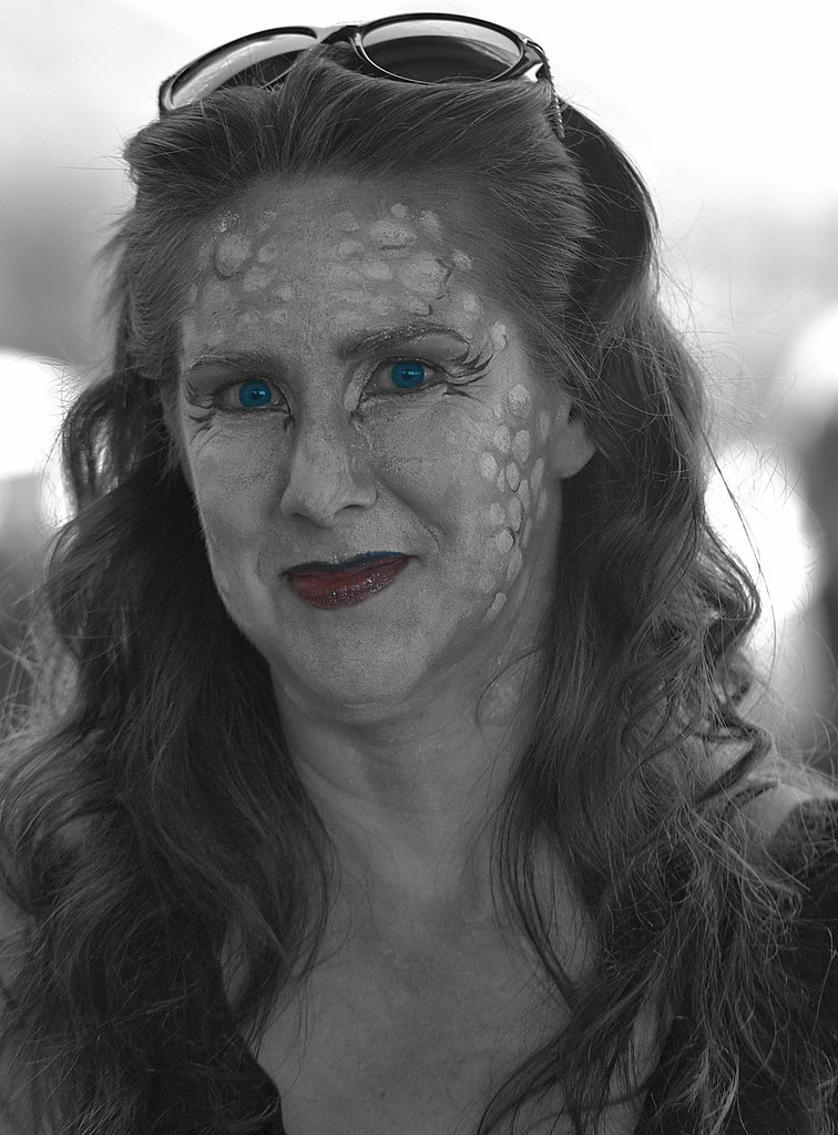 Mermaid Scales Nice make up job . . . Scott 97006 Flickr