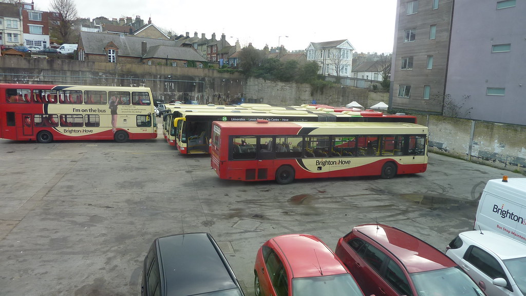View into the depot Lewes Road Garage Of interest to me Flickr