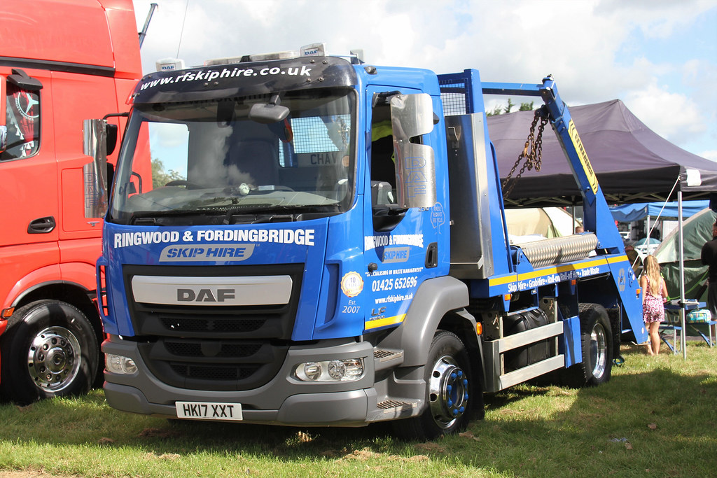 HX17XXT Ringwood & Fordingbridge Skip Hire DAF LF230 Truck… Flickr