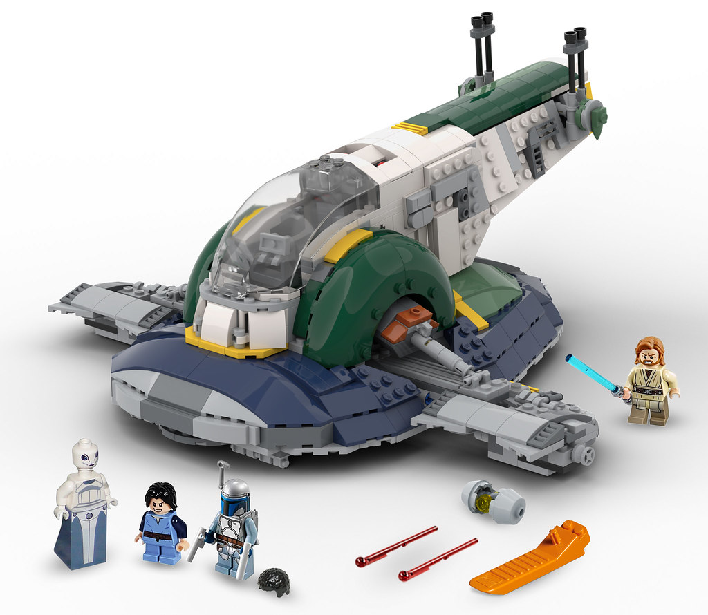 lego star wars Jango Fett Slave 1 set (moc) "Make your way… Flickr