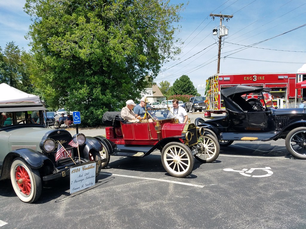 vintage vehicles at car show in Lynchburg old Ford Kipp Teague Flickr