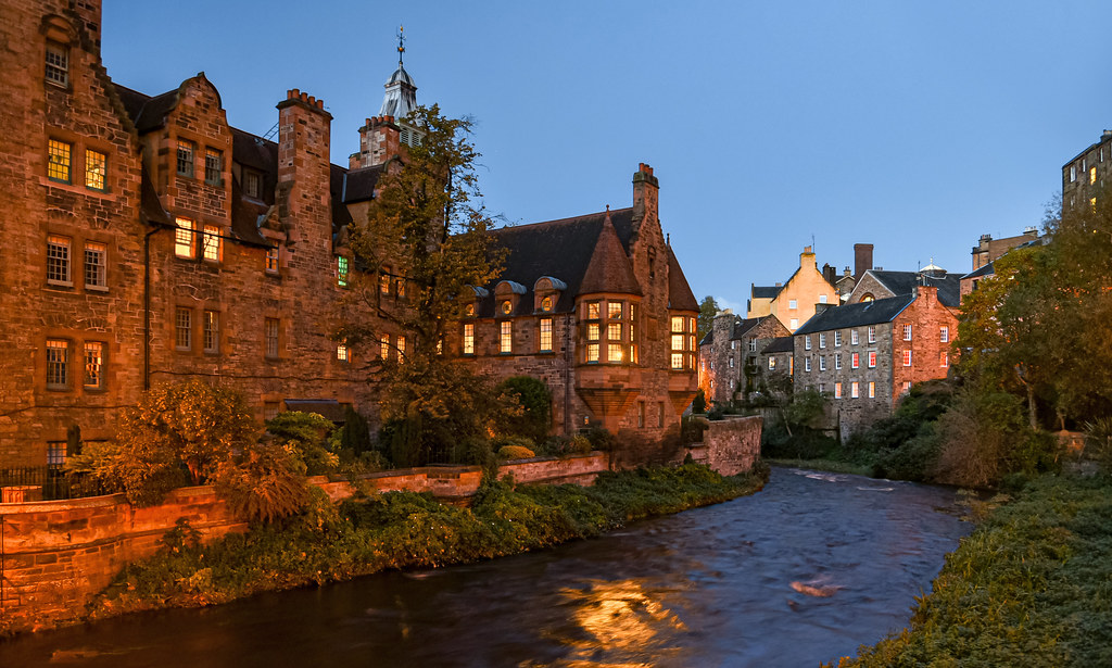 Edinburgh Dean Village Edinburgh (Scotland, United Kingdo… Flickr