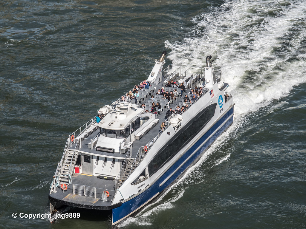 "Rainbow Cruise" NYC Ferry on the East River, Roosevelt Is… Flickr