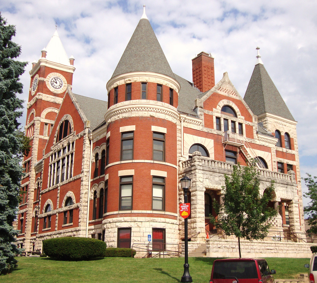 Old Green County Courthouse (Monroe, Wisconsin) This fine … Flickr