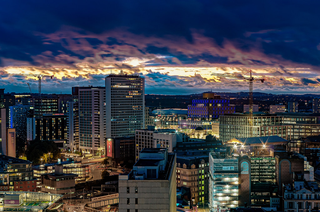 Brum Birmingham City Centre. Taken from Rotunda. Mac McCreery Flickr