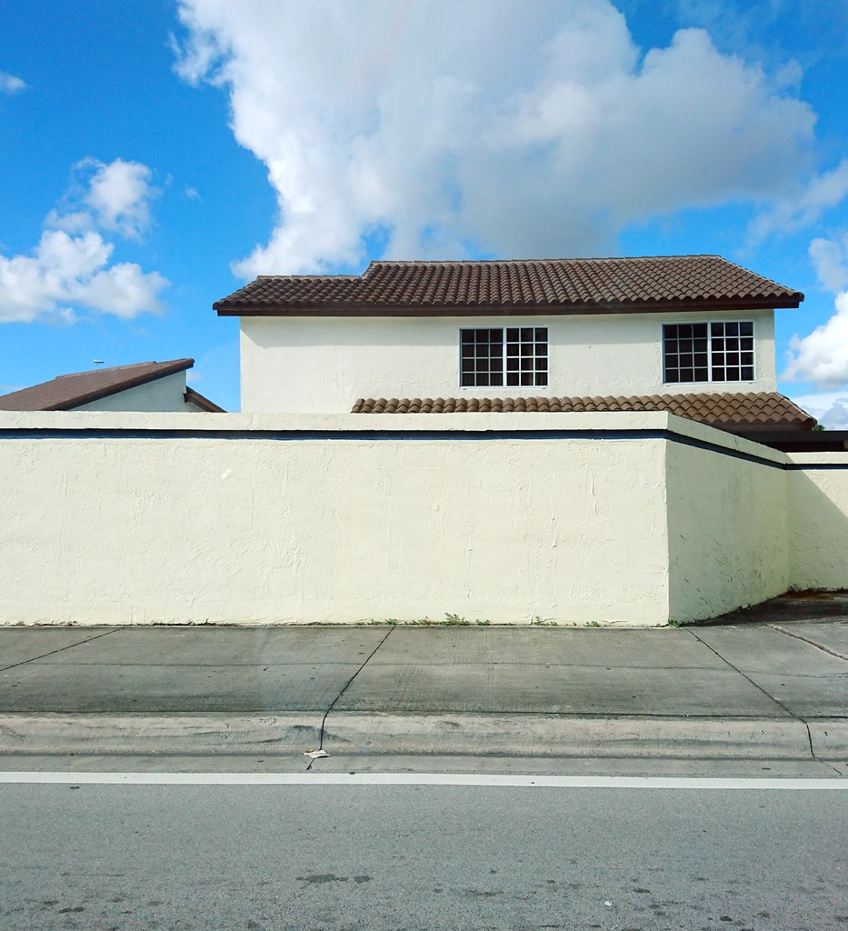 House with a Wall Miami, Florida David Moore Flickr
