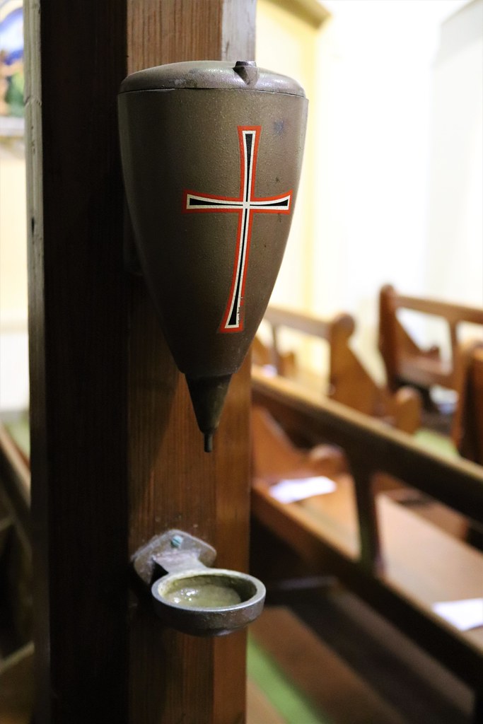 Holy Water Dispenser Ss Mary & Modwen, BurtononTrent Paul O