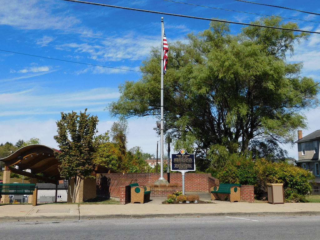 Hank Williams Death Historic Marker Oak Hill, West Virgini… Flickr