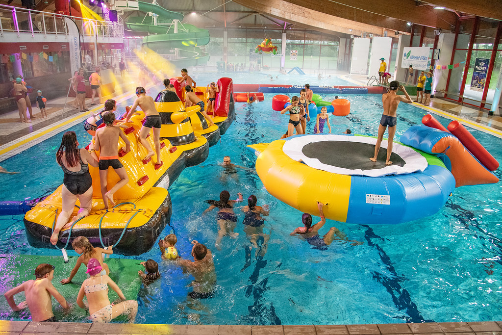Nuit des piscines à la piscine du Triolo et au Centre