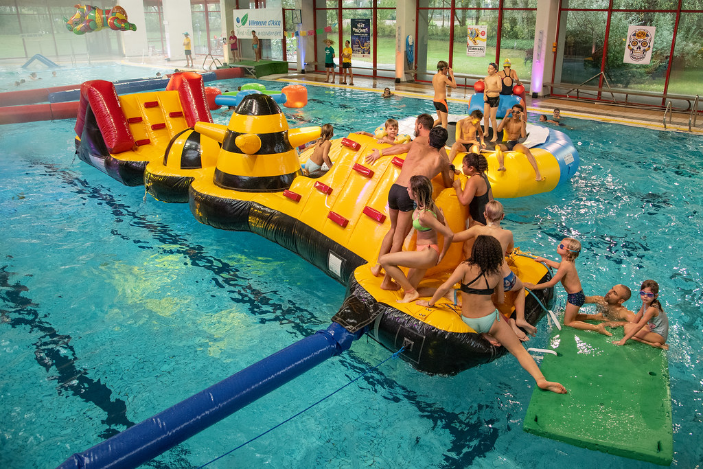 Nuit des piscines à la piscine du Triolo et au Centre