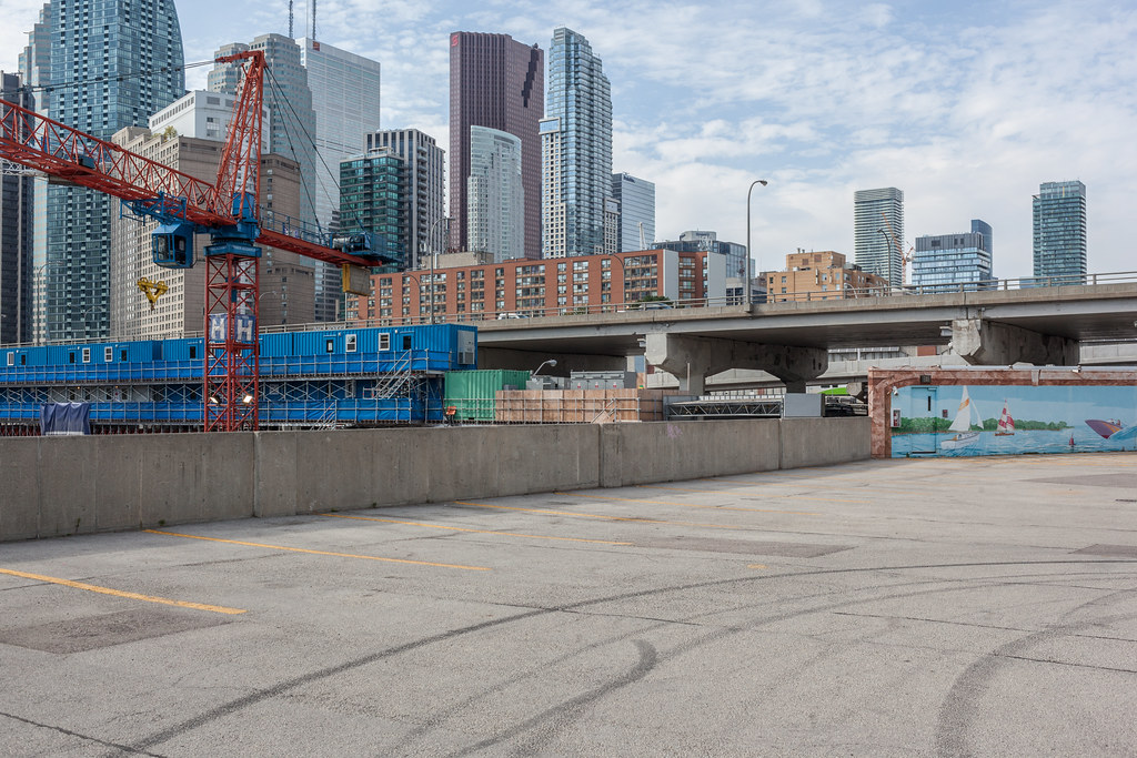 Loblaws parking lot Lower Jarvis Street, Downtown Toronto Gary