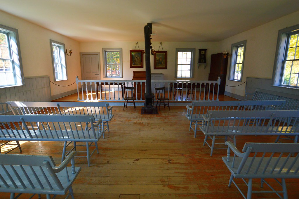 Interior / Wilmot Township Hall. Black Creek Pioneer V… Flickr
