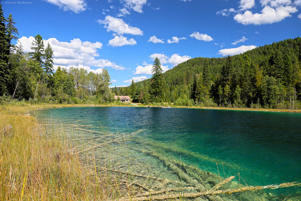 Lime Lake Washington State A rock house along the shores… Flickr
