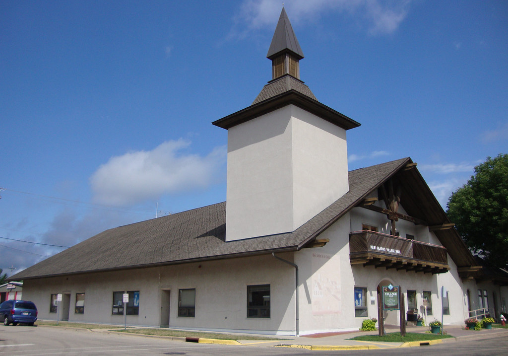 New Glarus, Wisconsin Village Hall This building is also t… Flickr