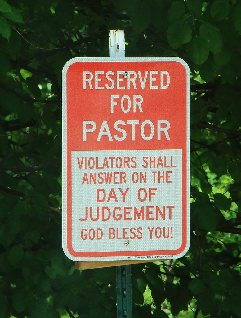 Parking Lot Sign, Millgrove Bible Baptist Church Owen Co… Flickr