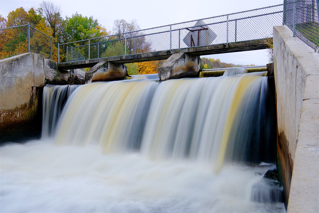 Glenbeulah Mill Pond Spillway This is a small spillway on … Flickr