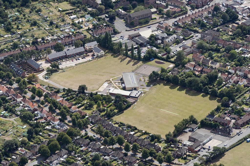 St Clements Hill Primary Academy Norwich aerial image Flickr