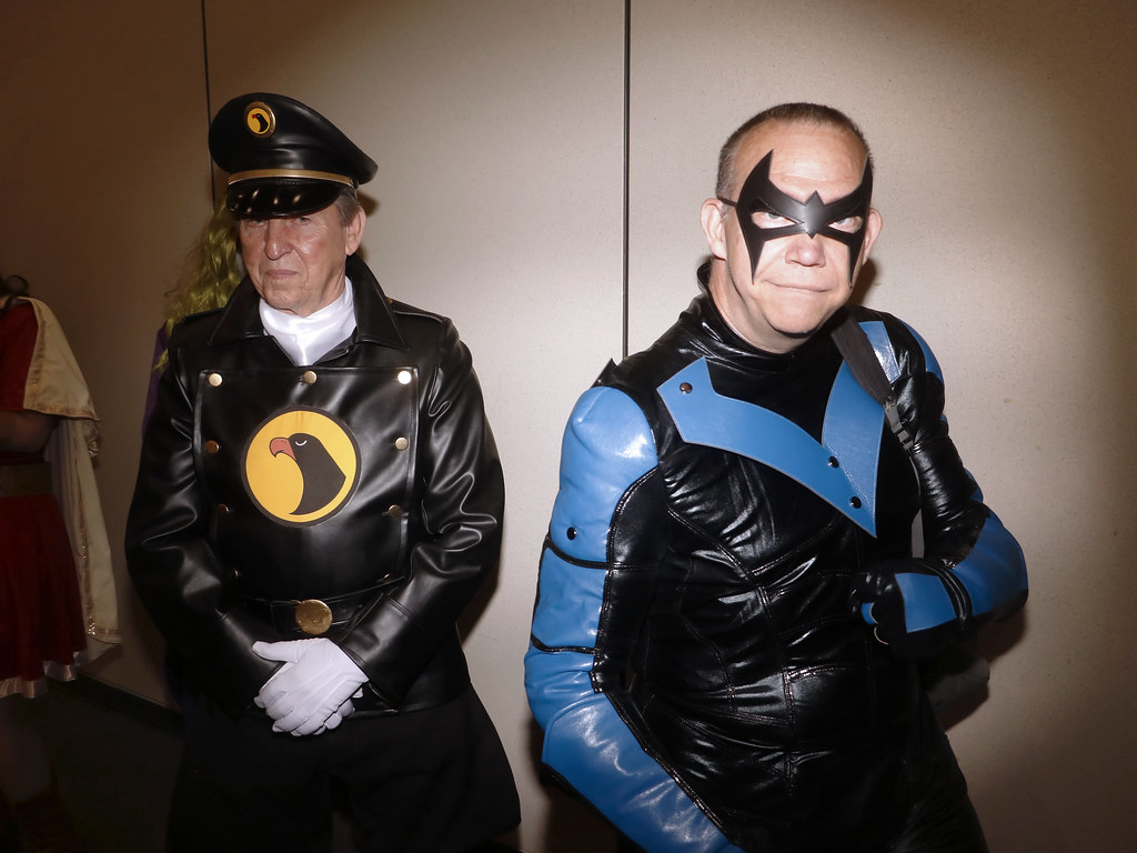 Capt. Blackhawk and Nightwing Captain Blackhawk was one of… Flickr