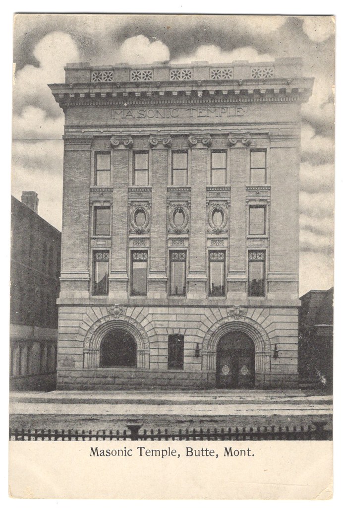 Masonic temple Butte Montana Jason Woodhead Flickr
