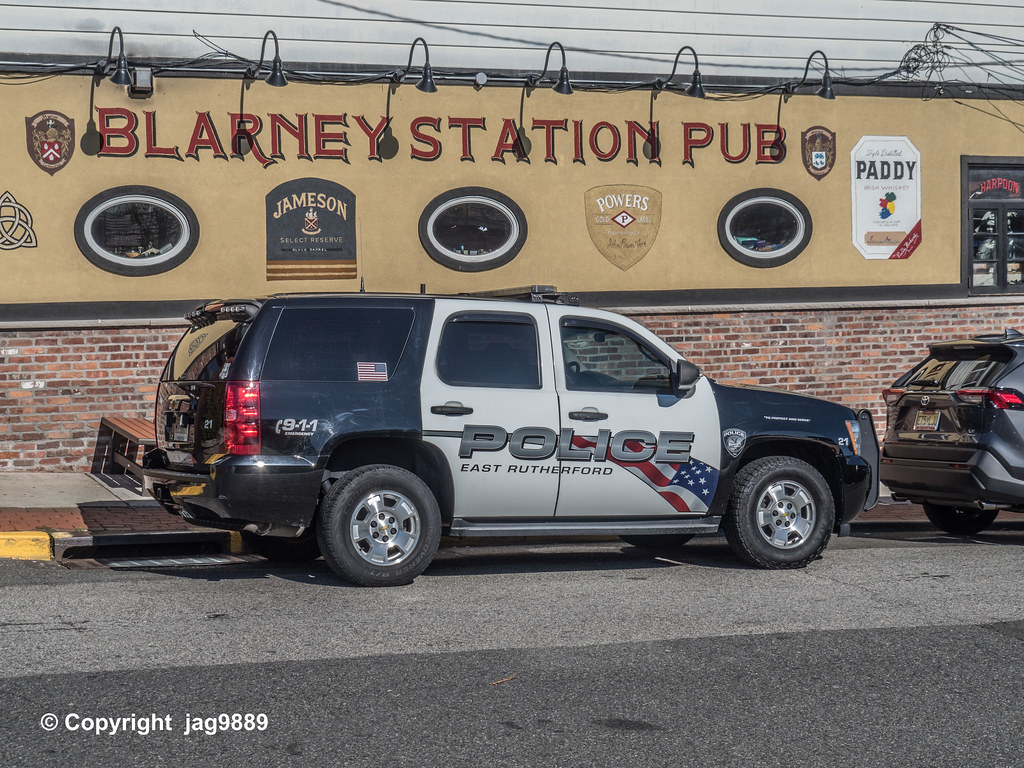 East Rutherford Police Patrol Car at Blarney Station Pub, … Flickr